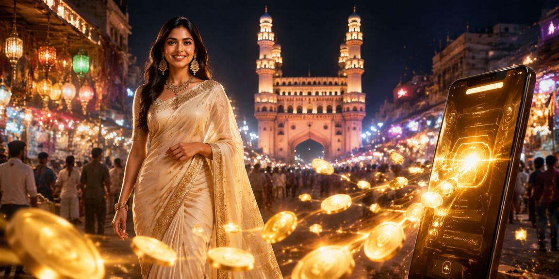 Player registering and receiving bonus in Hyderabad